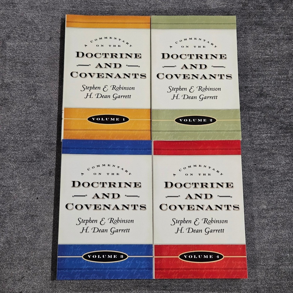 Commentary on the Doctrine and Covenants Volumes 1-4 Robinson‎ Garrett Paperback